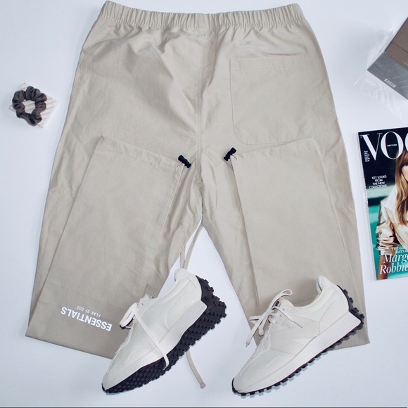 FEAR OF GOD ESSENTIALS SSENSE Exclusive ‘Linen’ Nylon Track Pant - Picture 3 of 4